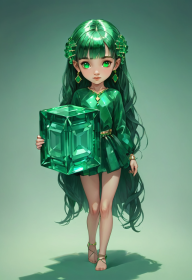 Emerald Cube
