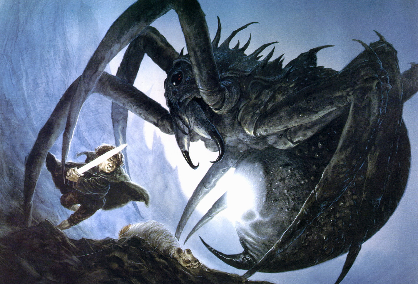 John_Howe_-_Sam_and_Shelob.jpg